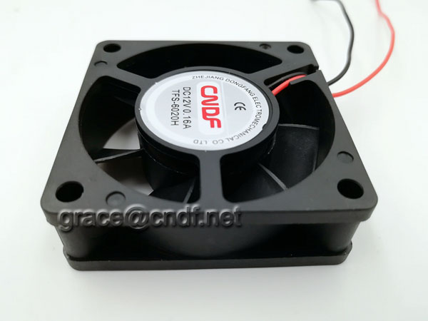 CNDF DC Axial Cooling Small Fan Speed Function for 60x60x20mm cpu fan 12VDC 0.2A 2.4W 4500rpm 15.56cfm