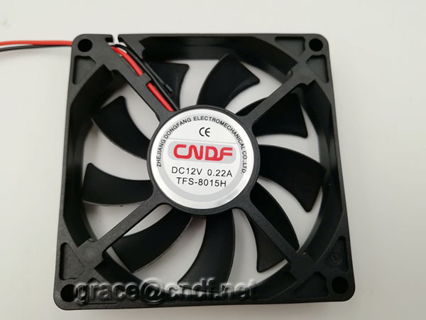 CNDF dc brushless blower cooling fan 80x80x15mm main use for computer or equipment cooling