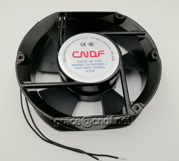 CNDF transformer ac cooling fan 170x150x52mm 110/120VAC main use for machine cooling