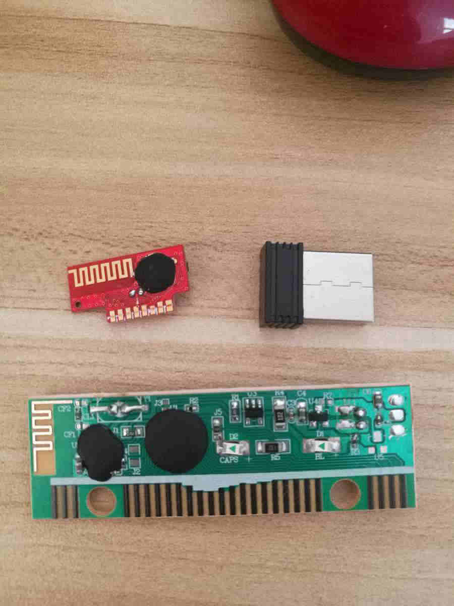 Wireless Mouse Transmitter Module and Wireless Keyboard PCBA Share Same Receiver Combo Set