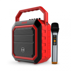 New product 30w Karaoke Bluetooth Speaker with FM Radio and Flashing DJ Lights