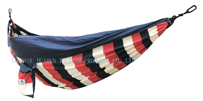 Single/Double Portable Lightweight Parachute Nylon Hammock For Camping