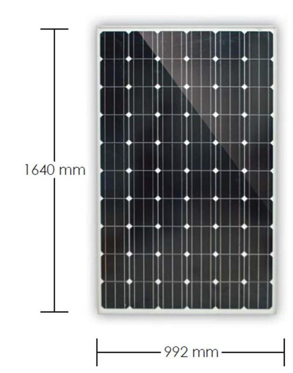 275w monocrystalline pv solar module for home solar system