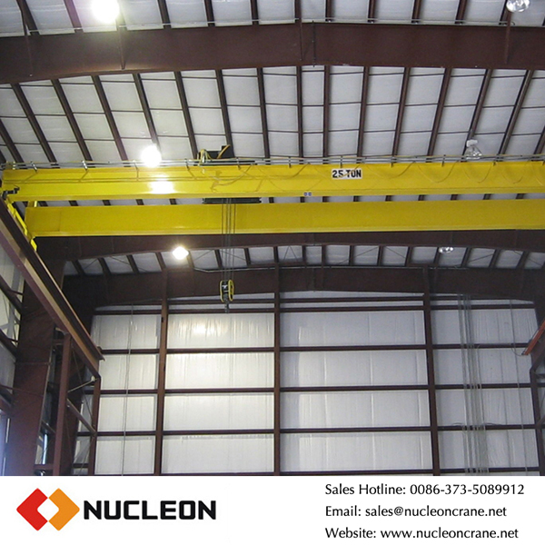 Small Weight and Size Double Girder Overhead Crane for Workshop
