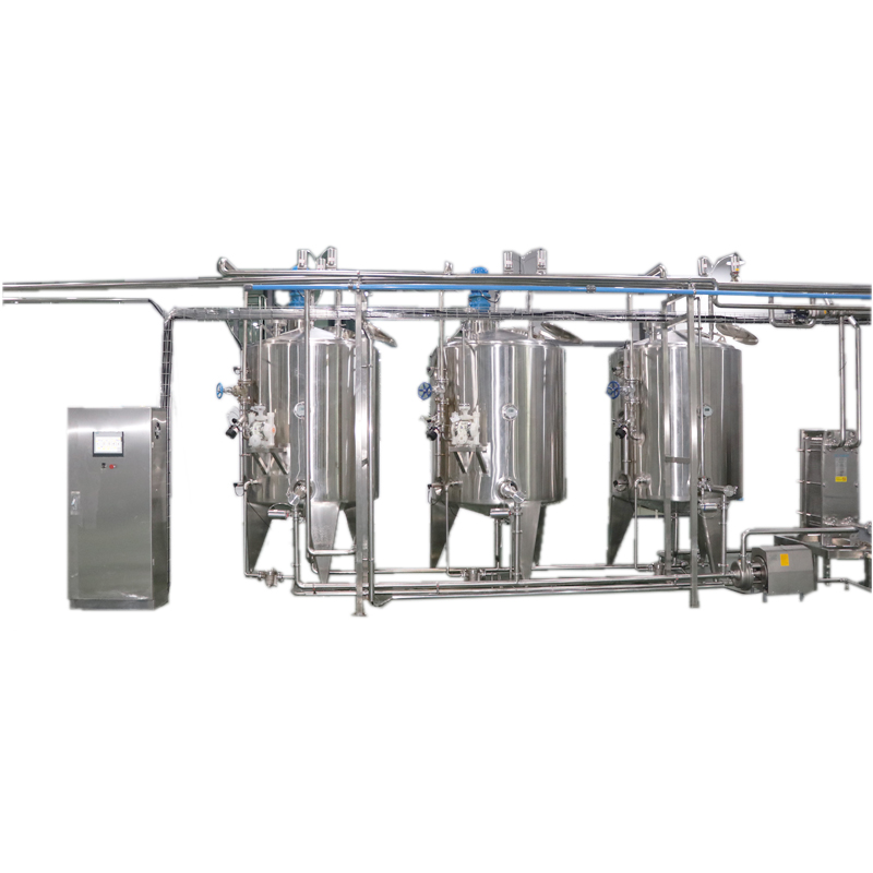 Automatic temperature control CIP washing system