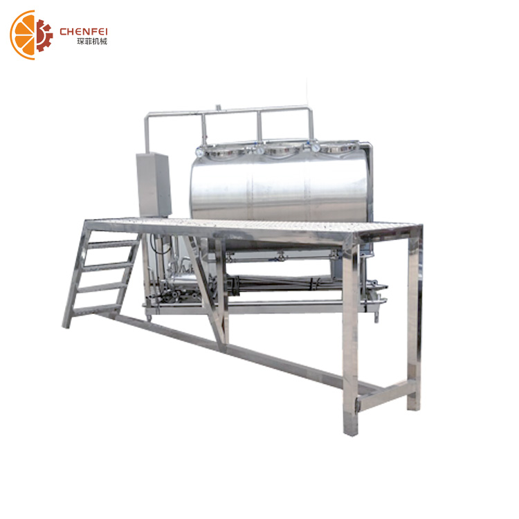Automatic temperature control CIP washing system