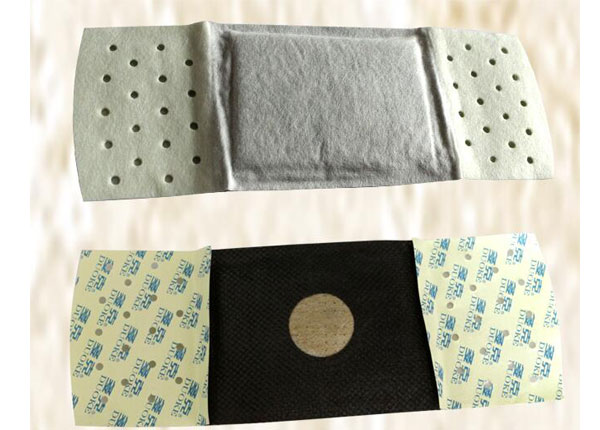 self-heating pain relief patch