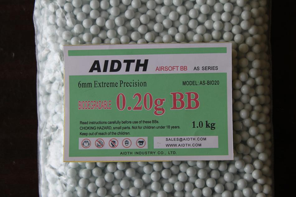 airsoft Bio BB Bullets 6mm 0.20g