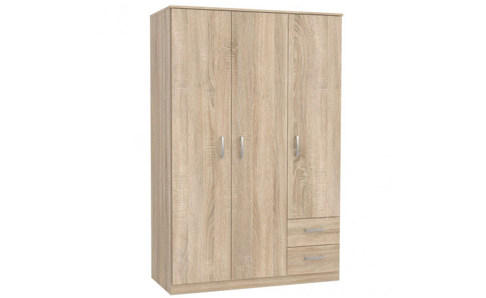 melamine particle board MDF wood bedroom wardrobe 