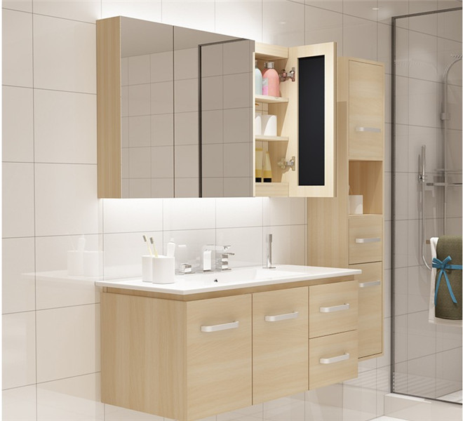 waterproof wood bathroom vanity cabinet with nice quality