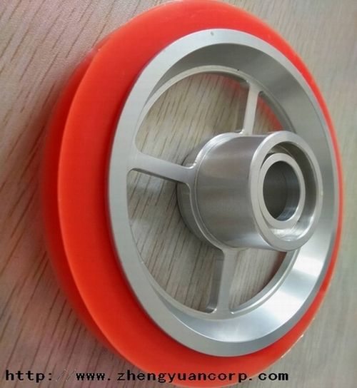 Polyurethane wheel rim/ring