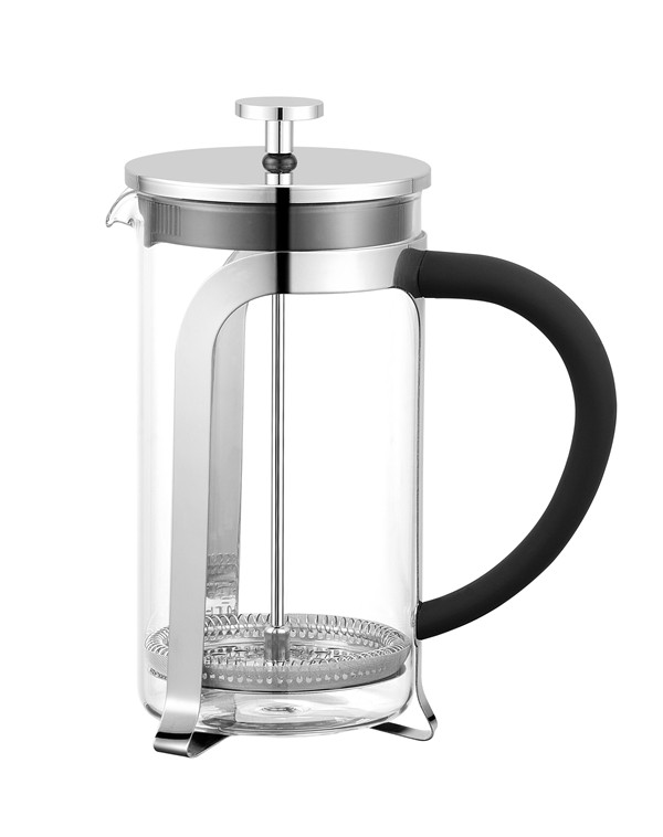 B450 Classic Borosolicate glass French press, Coffee & Tea Press, stainless steel coffee plunger Manufacturer