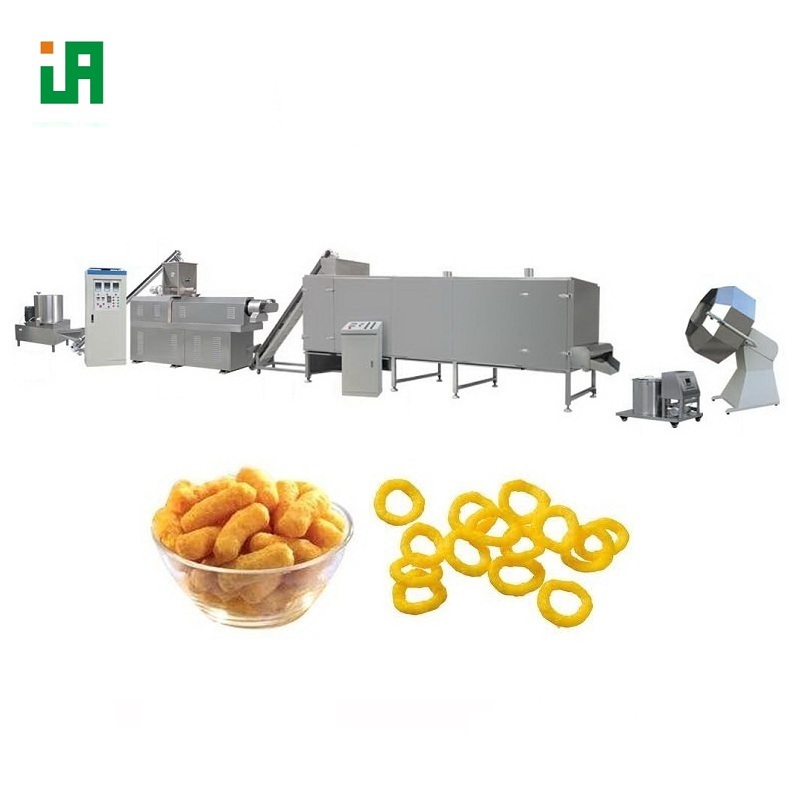 Twin-screw Expanded Rice Snack Making Production Line