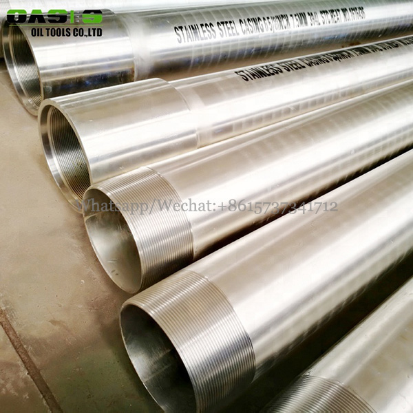 9 5/8 inch stainless steel 316L water well casing pipe for oil well