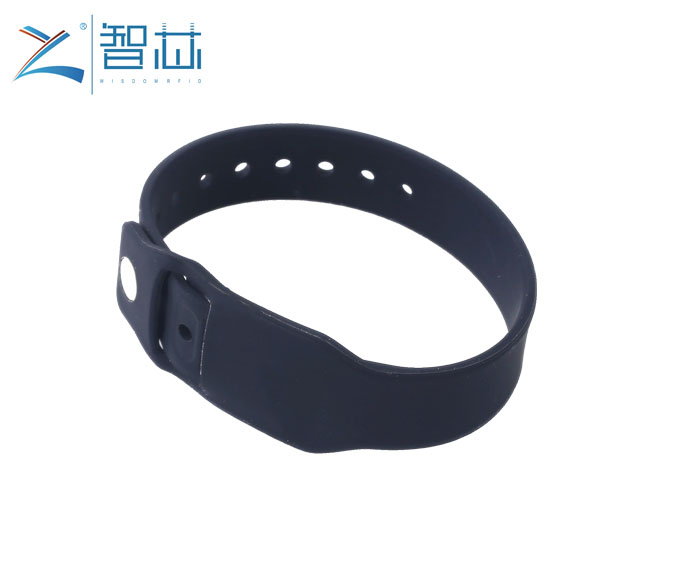 Pocket Silicone RFID Wristband with Replacing RFID Tag
