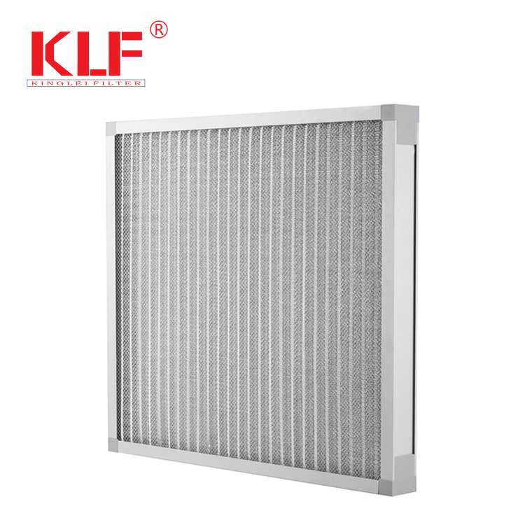 HVAC aluminum Metal mesh dust Washable pre filter