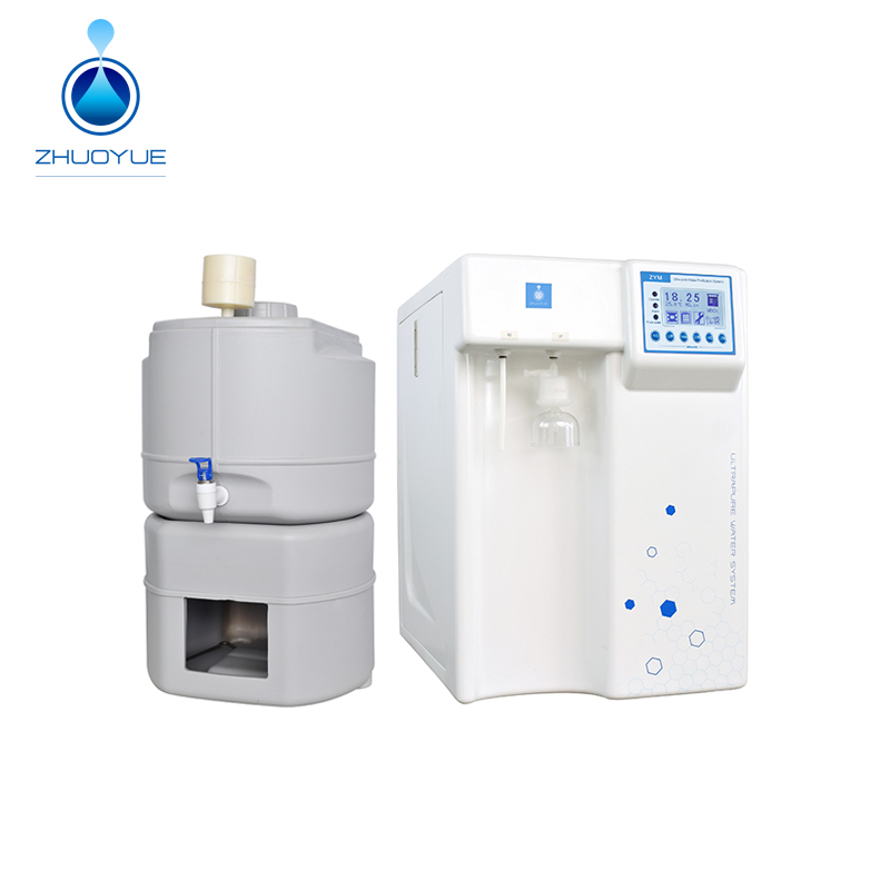 Deionized water system for lab microbiology