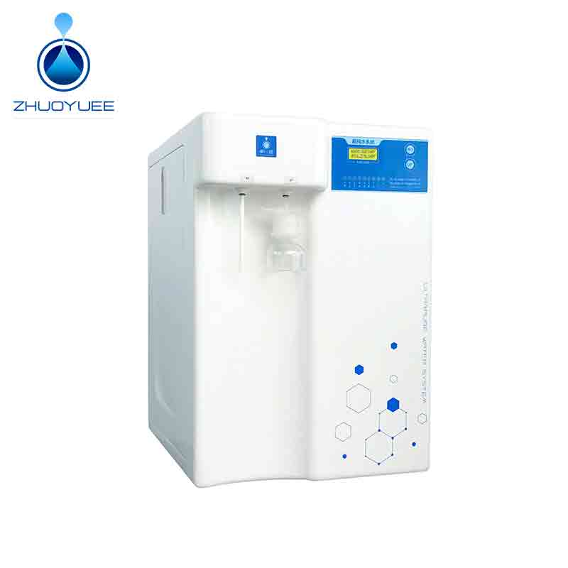 Lab ultra pure water system with plastic box 