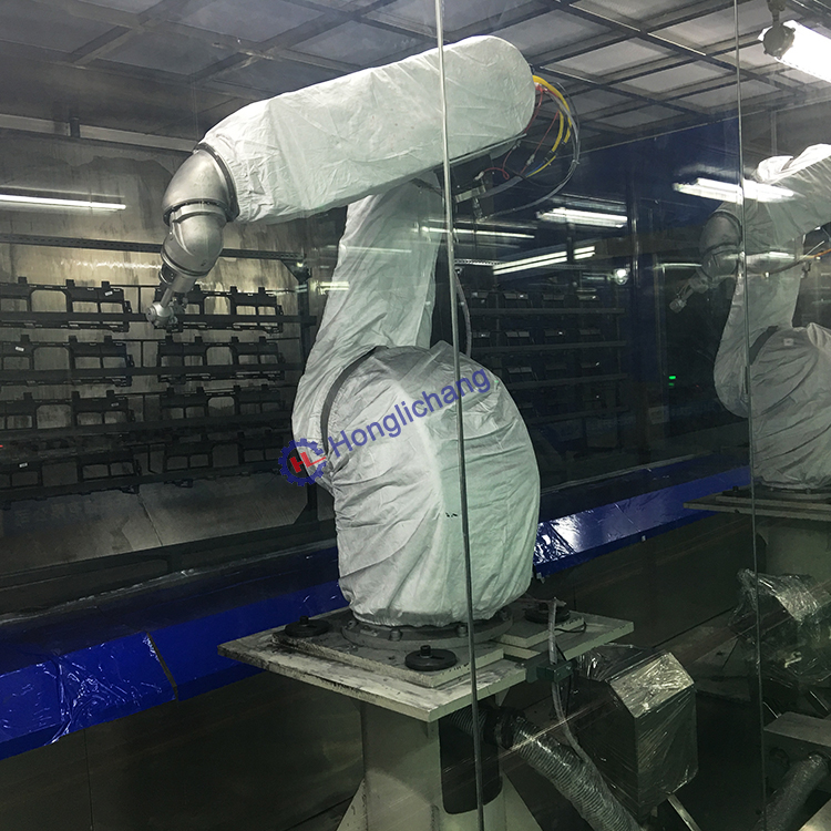 Robotic Automatic Spray Painting Line for Industrial Parts