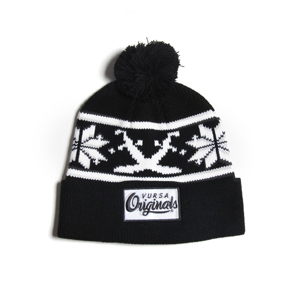100% acrylic or wool beanie with embroidery logo