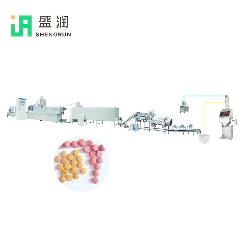 Dry Wet Extrusion Puffed Dog Food Cat Food Processing Machinery