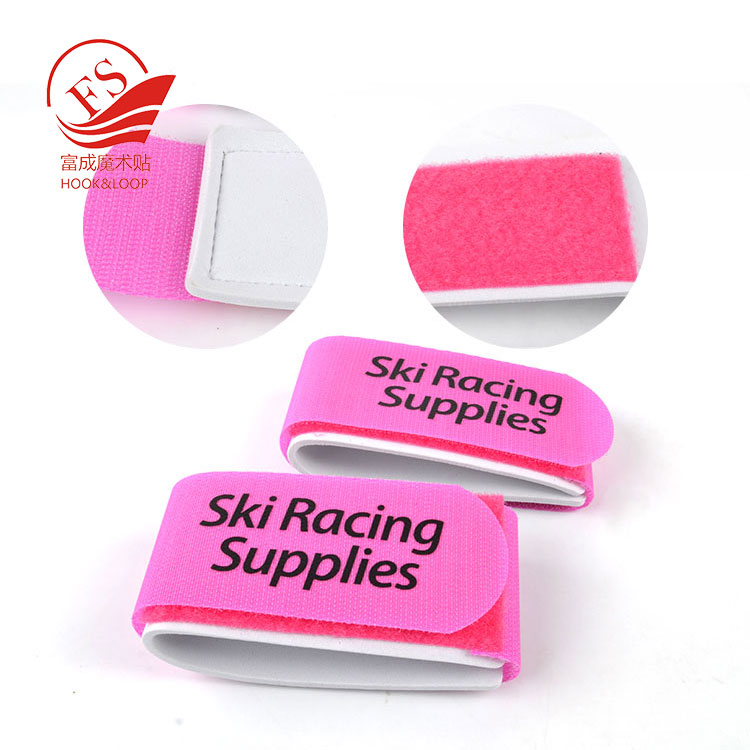 China factory rubber band skiing strapping with pull strap