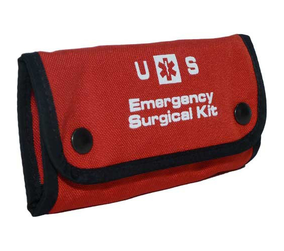 military standard 600 Denier Nylon Tri-Folding Snapped Pouch DH9120 Emergency Surgical Kit