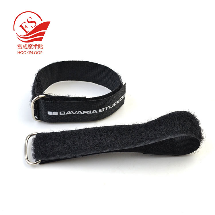 Logo printing Cinch Cable Tie Down Straps Set mental ring Securing Straps
