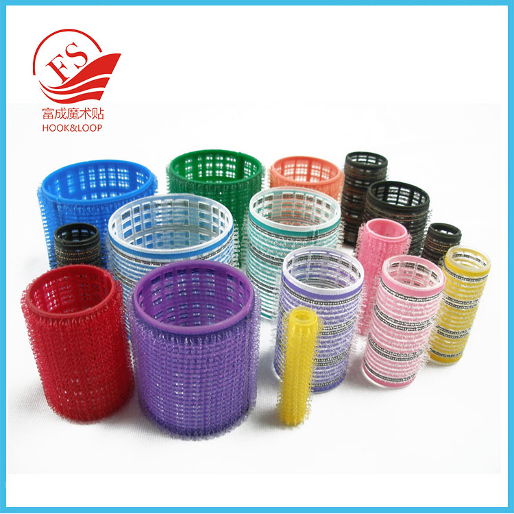 Bright Colors Plastic DIY Hairdressing Custom Pattern Hair Roller
