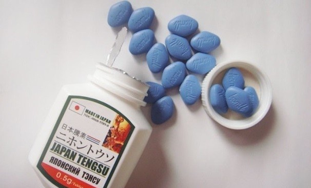 japan tengsu blue pills a good helper of curing