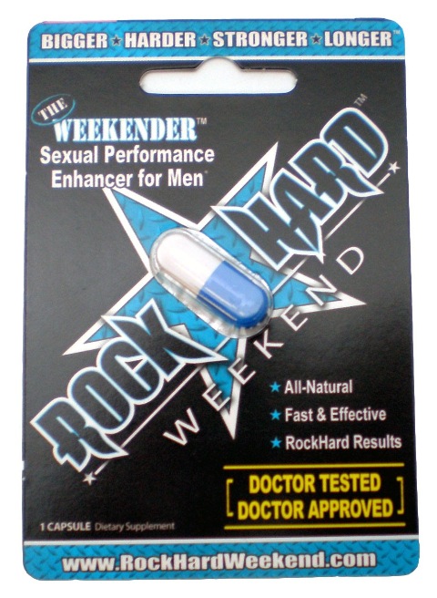 Rock Hard Weekend Male Enhancement Pills