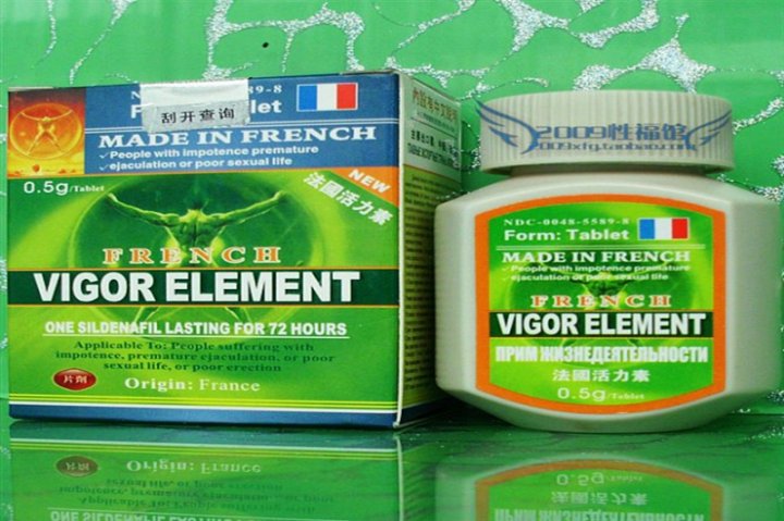 Folder French VIGOR ELEMENT Male Enhancement Pills