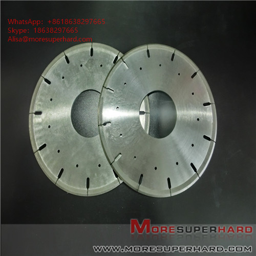 The metal bond diamond cutting sheet is used for bronze cutting  