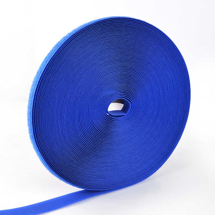 Custom black 100 nylon UV resistant magic tape fastenering