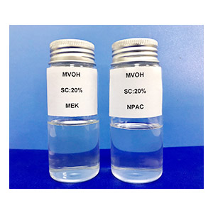Hydroxyl Modified Vinyl Chloride/Vinyl Acetate Terpolymers MVOH
