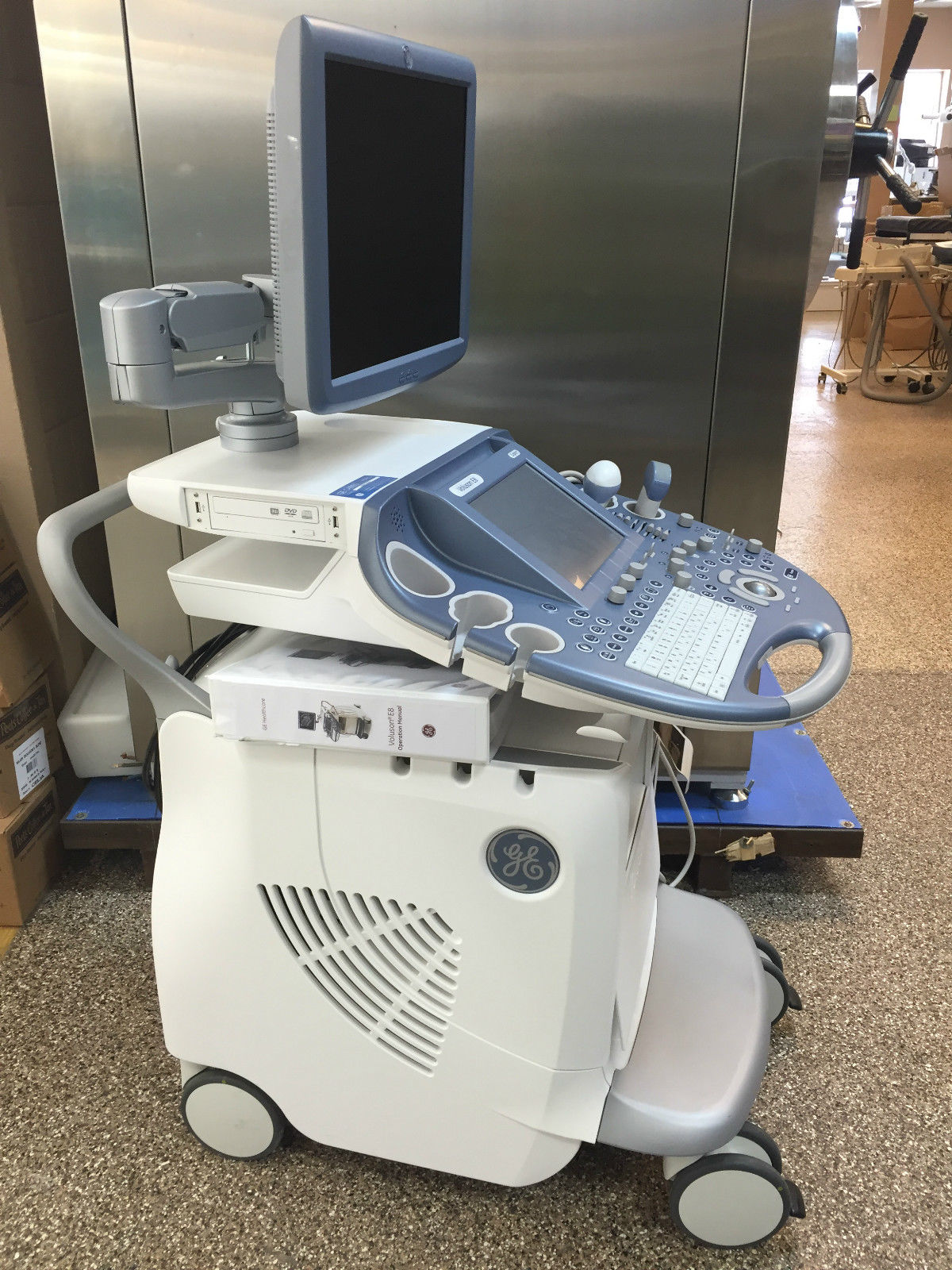 GE Voluson E10 Ultrasound - 3 Brand New Probes Ultrasound Machine