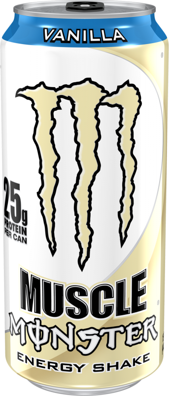 Monster Muscle Energy Shake Vanilla Energy Drinks
