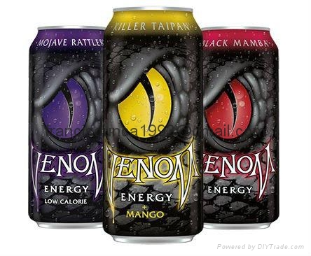 Venom Death Adder Fruit Punch Energy Drinks