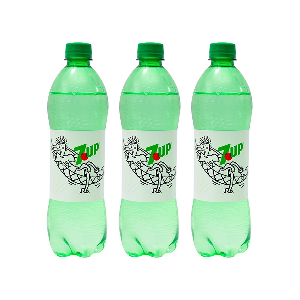 7UP Soft Drink (Bottle) - Pack of 3