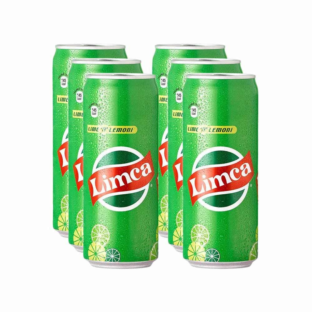 BUY Limca Soft Drink (Can) - Pack of 6