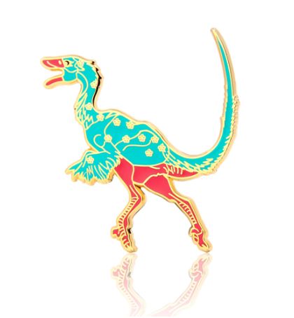 GS-JJ Sinosauropteryx Dinosaur Cheap Custom Enamel Pins