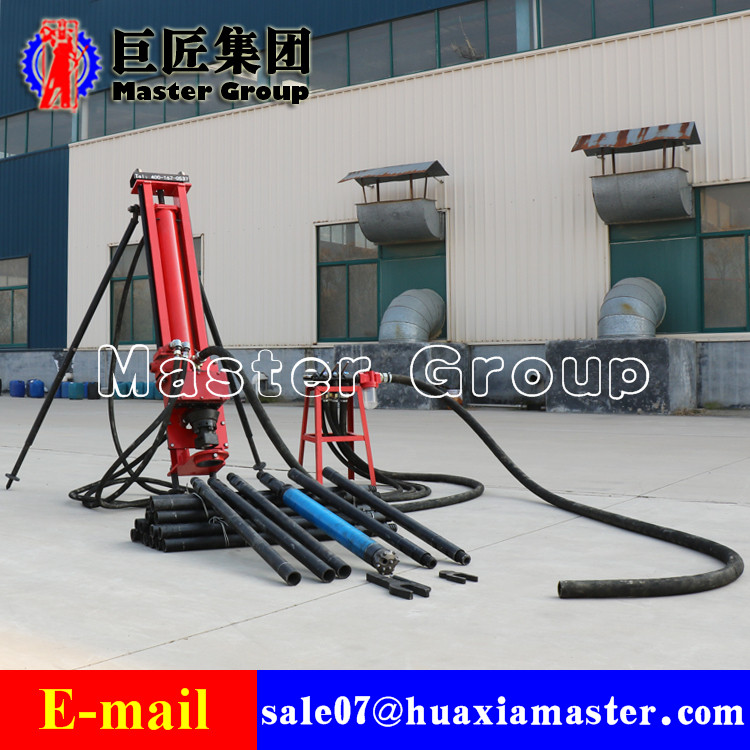   KQZ-100D Air Pressure and Electricity Joint-action DTH Drilling Rig