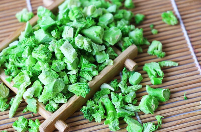 FD Freeze-dried Broccoli Dices