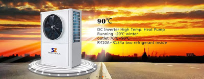 Industry 90℃ High Temperature Heat Pump Water Heater