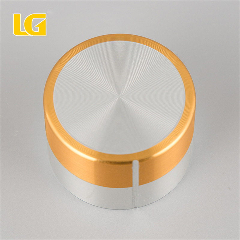 ISO9001 OEM Ningbo China New style green and white double color oven knob