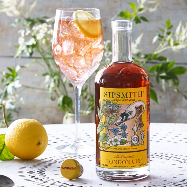 Sipsmith London Cup Gin 70cl English Summer Fruit Cup Gin Based Liqueur 700ml / 29%
