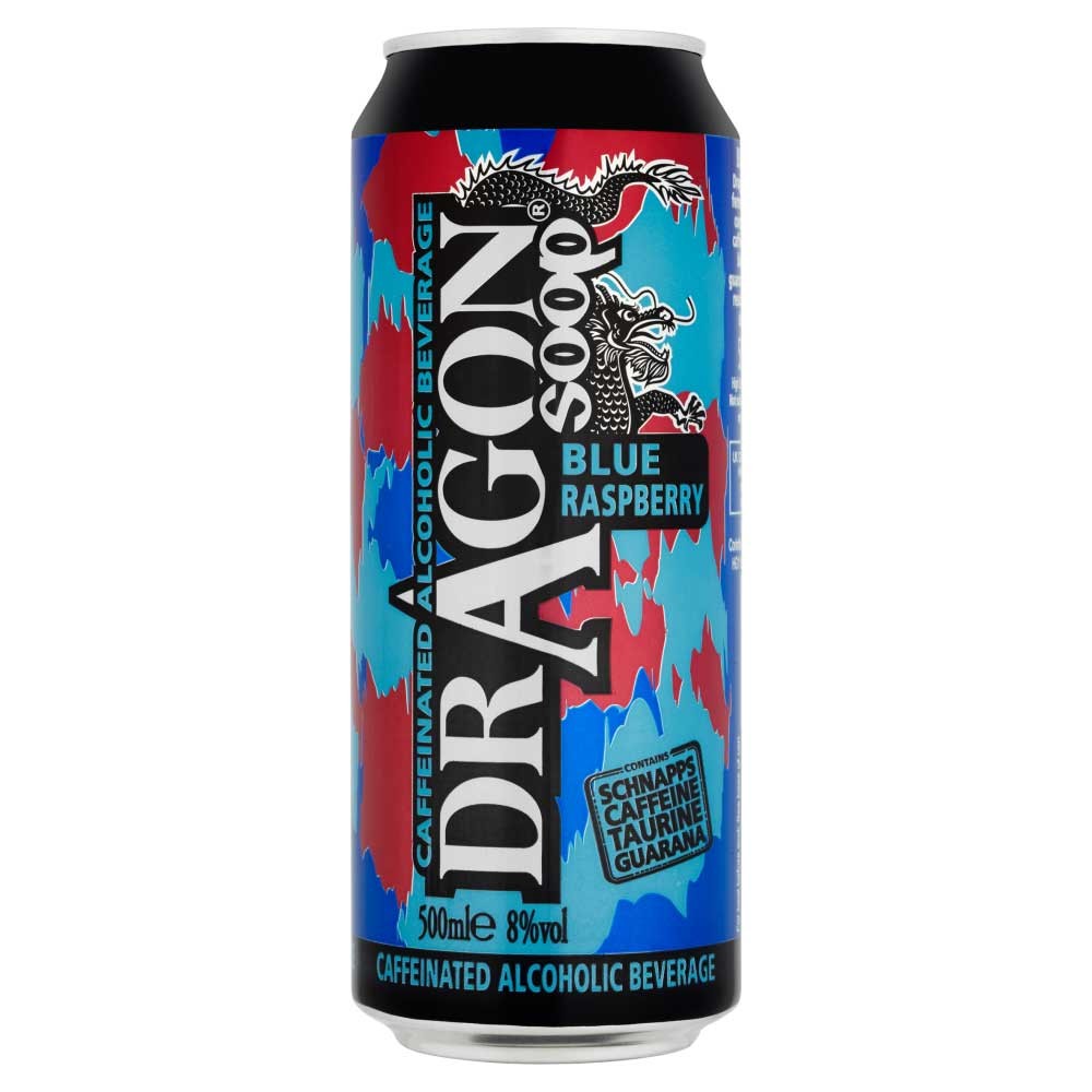 Buy Dragon Soop Blue Raspberry 500ml/ 8%