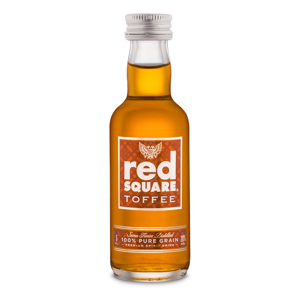 Red Square Toffee 5cl Toffee Flavoured Spirit Drink 50ml / 20%