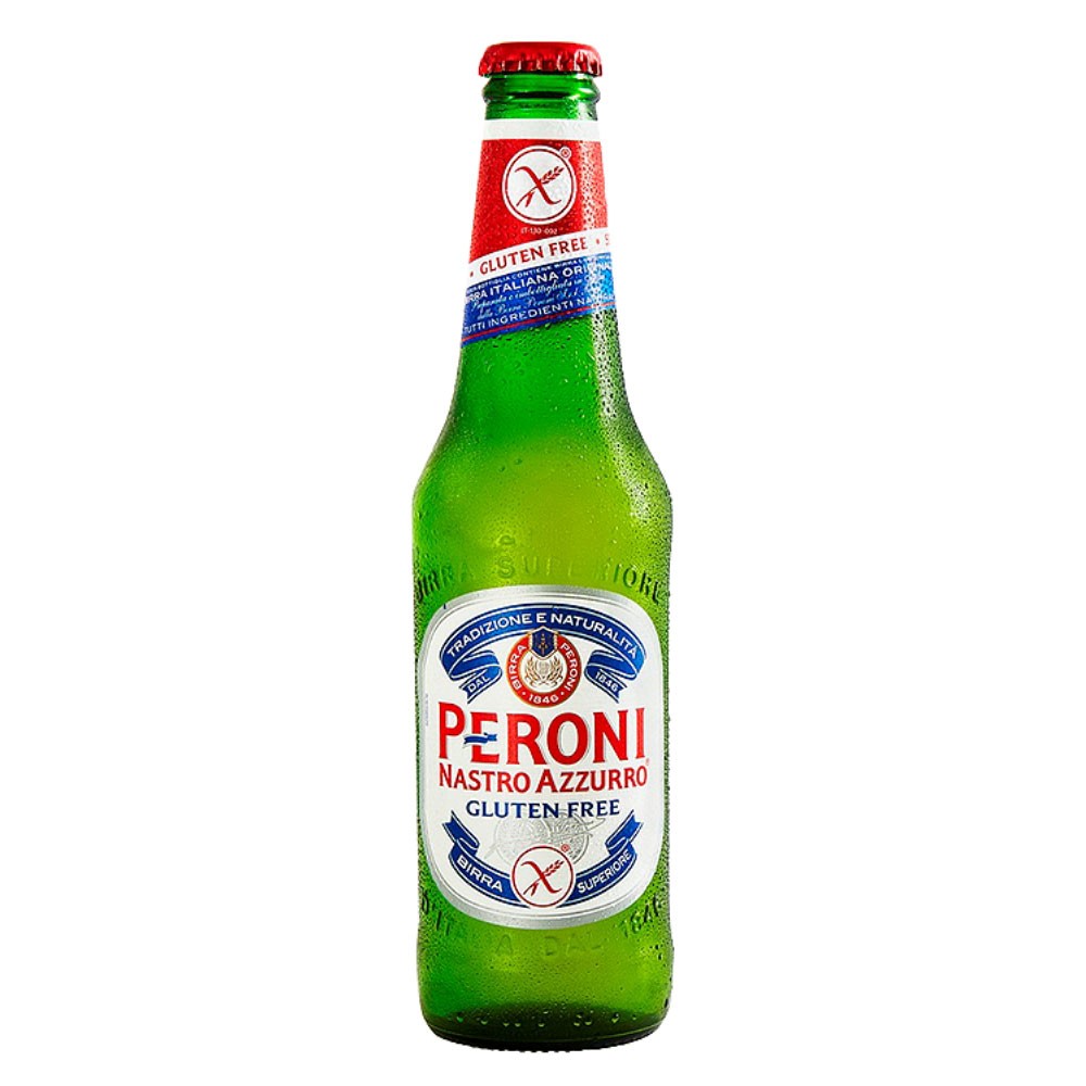 BUY Peroni Nastro Azzurro Gluten Free Beer 330ml Premium Italian Lager 330ml / 5.1%