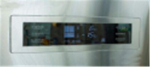 China transparent Refrigerator Control Panel Glass manufacture
